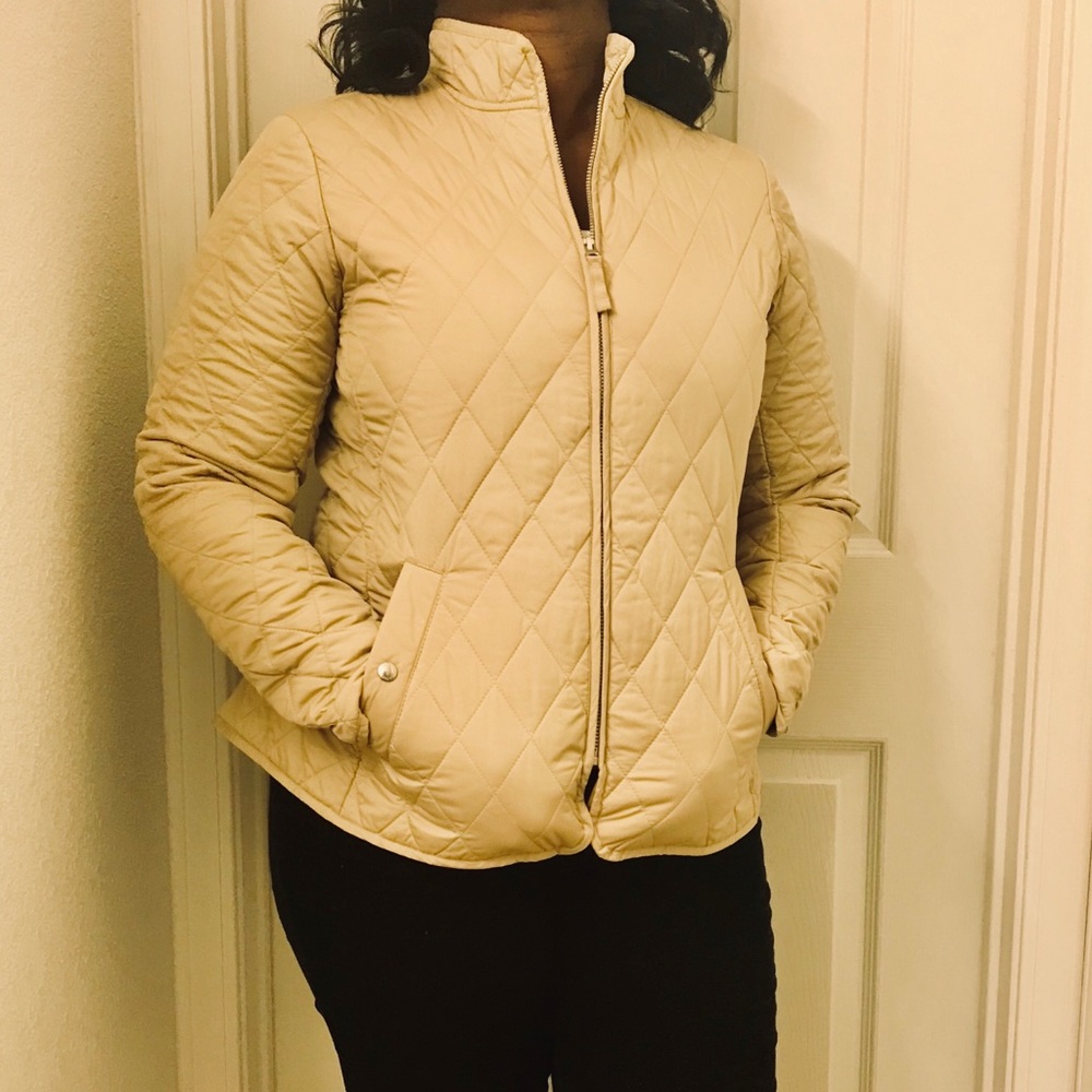 Lands End Quilted Jacket Size Small/Petite